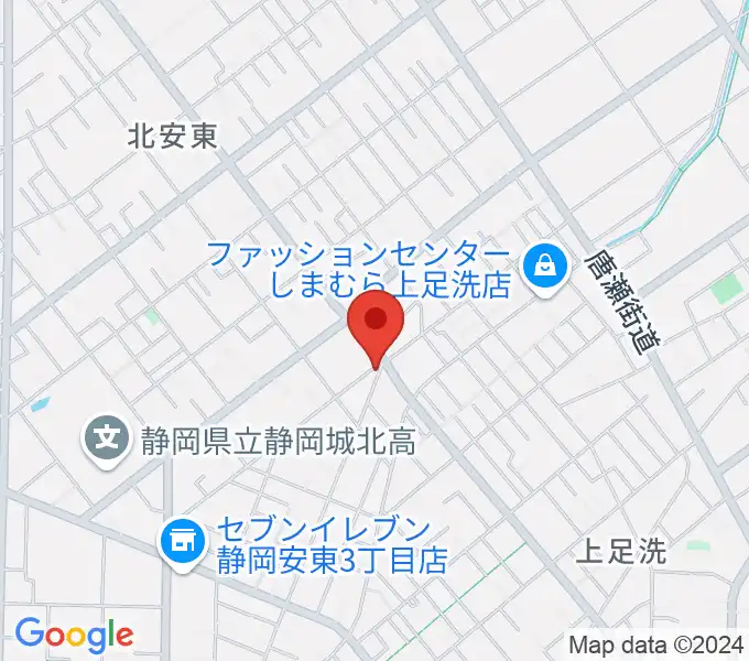 すみやグッディおとサロン北安東の地図