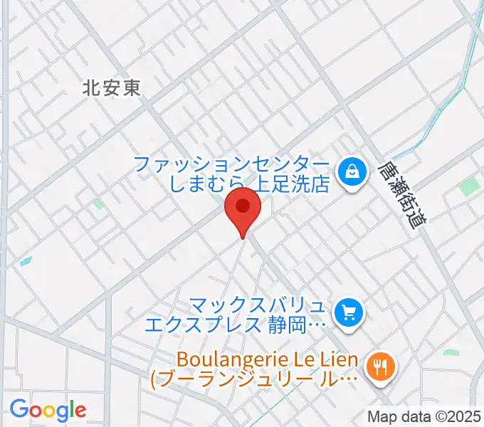 すみやグッディおとサロン北安東の地図