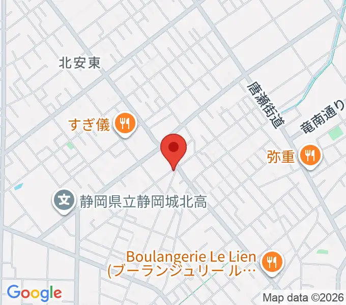 すみやグッディおとサロン北安東の地図