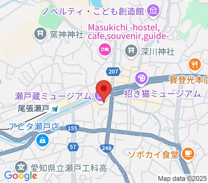 瀬戸蔵の地図