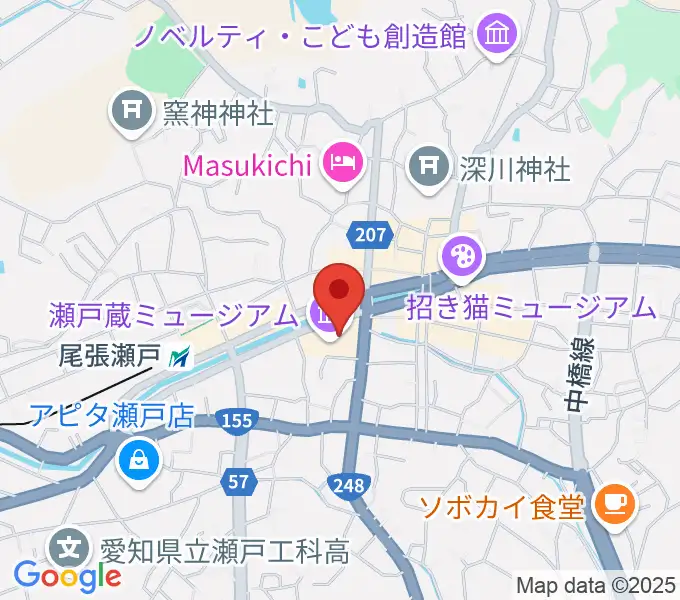 瀬戸蔵の地図