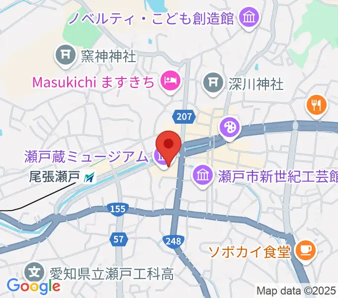 瀬戸蔵の地図