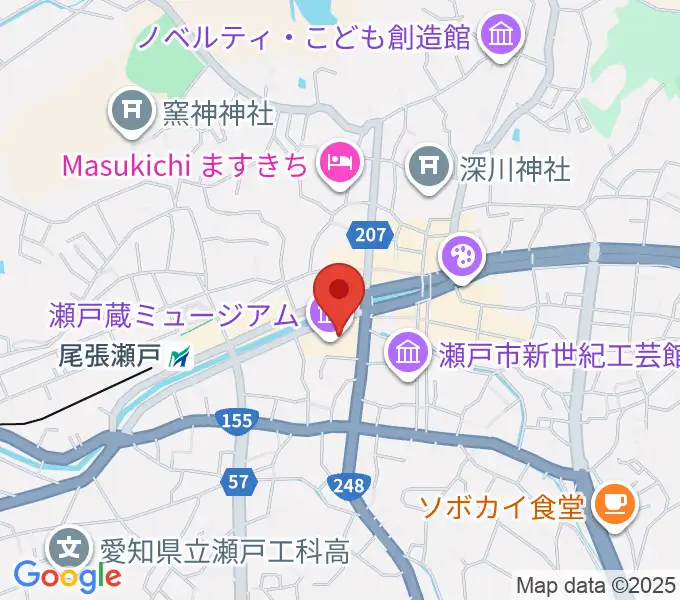 瀬戸蔵の地図