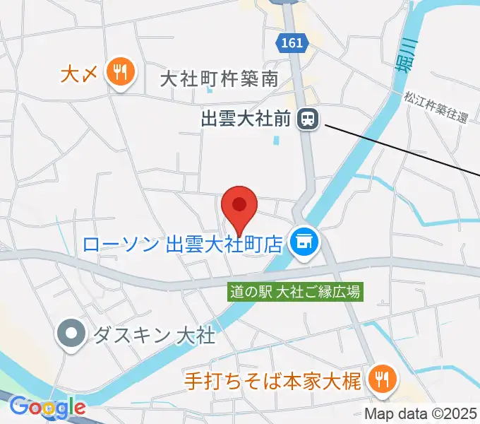 大社文化プレイス うらら館の地図