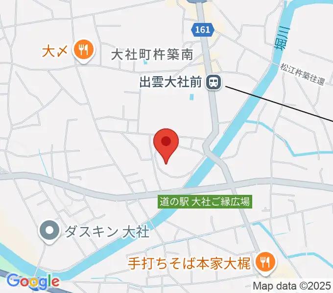 大社文化プレイス うらら館の地図