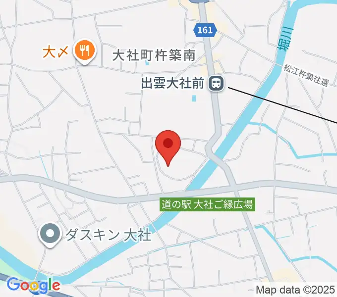 大社文化プレイス うらら館の地図