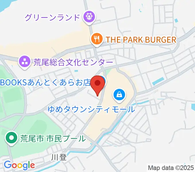 大谷楽器店 荒尾教室の地図