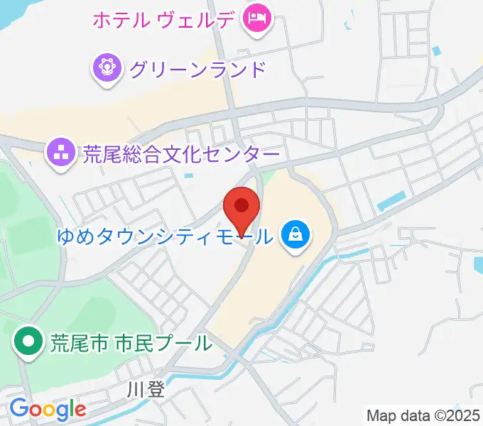 大谷楽器店 荒尾教室の地図