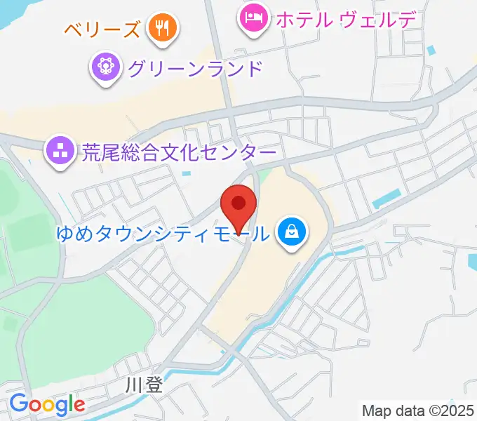 大谷楽器店 荒尾教室の地図