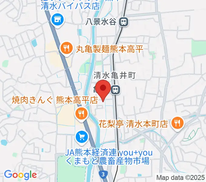 大谷楽器 清水教室の地図