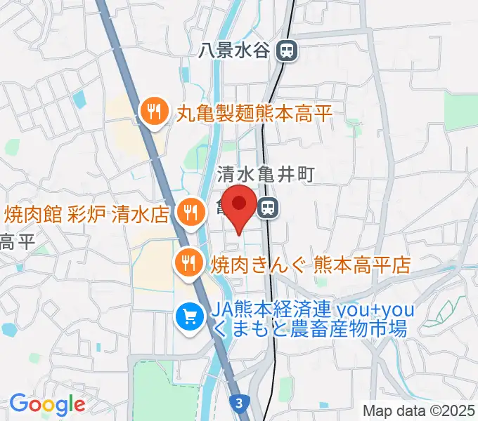 大谷楽器 清水教室の地図