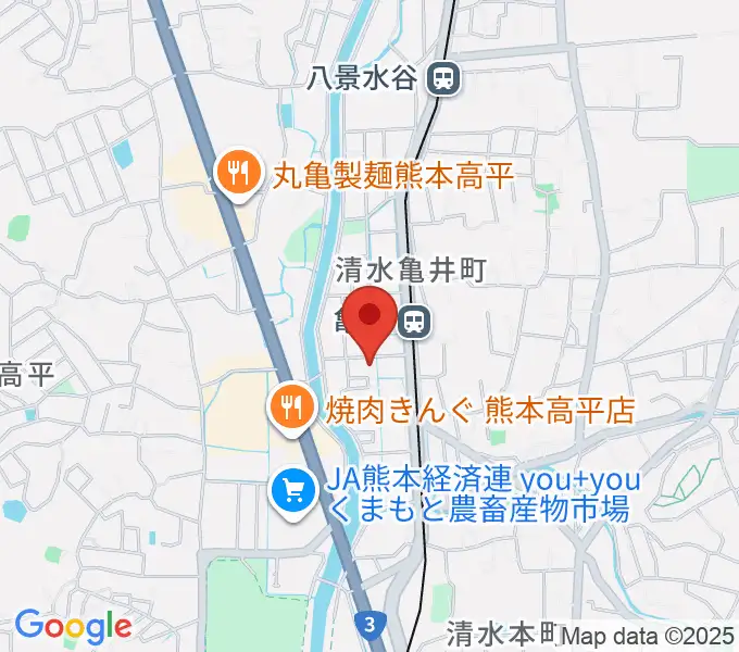 大谷楽器 清水教室の地図