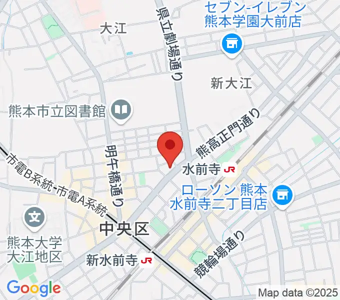 大谷楽器 大江教室の地図