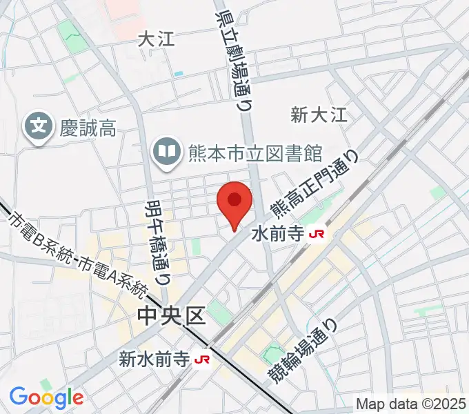 大谷楽器 大江教室の地図