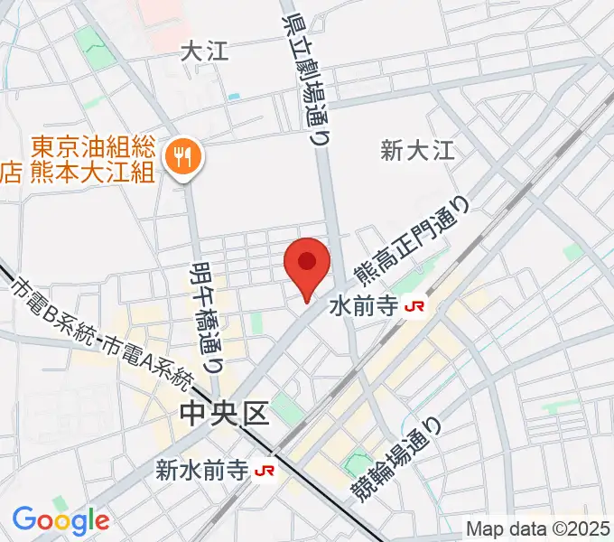 大谷楽器 大江教室の地図