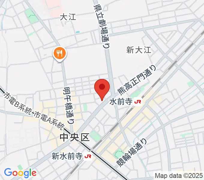 大谷楽器 大江教室の地図