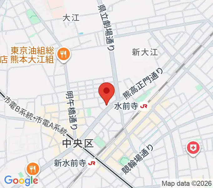 大谷楽器 大江教室の地図