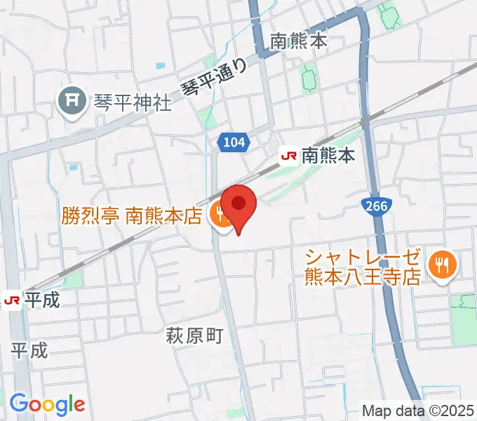 大谷楽器 南熊本教室の地図