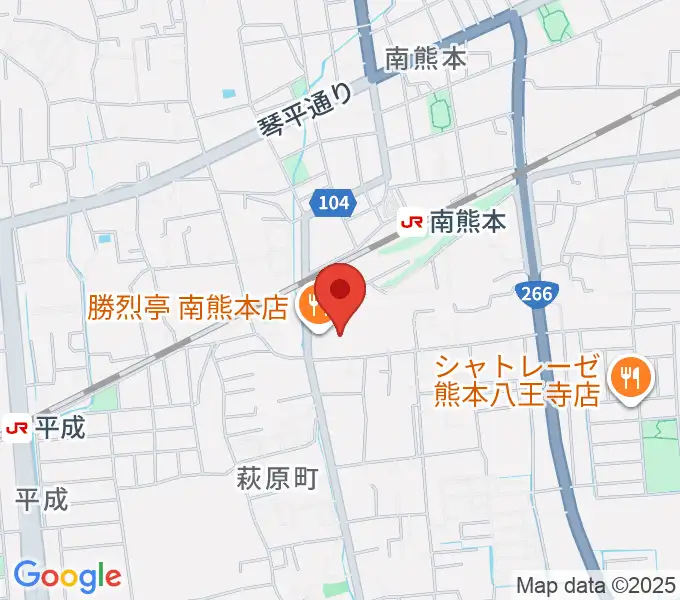 大谷楽器 南熊本教室の地図