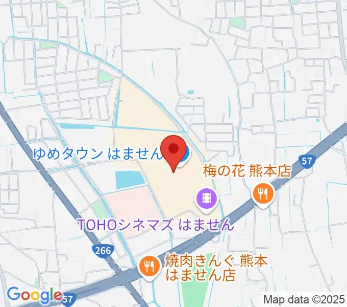 大谷楽器 はません教室の地図