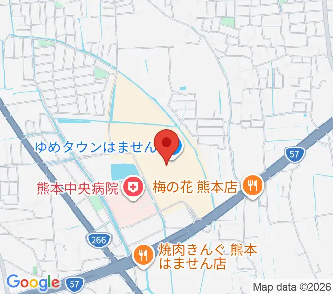 大谷楽器 はません教室の地図