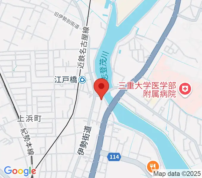 津あけぼの座の地図