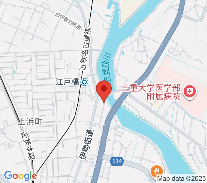 津あけぼの座の地図