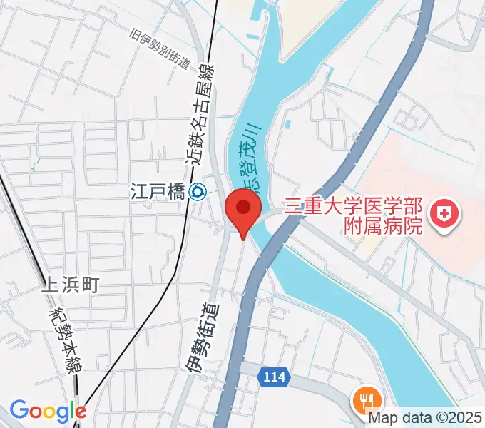 津あけぼの座の地図