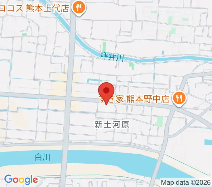 大谷楽器 新土河原教室の地図