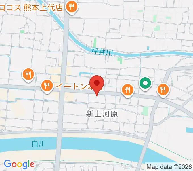 大谷楽器 新土河原教室の地図