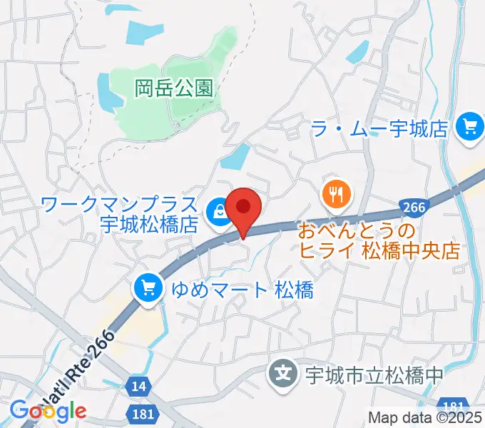 大谷楽器 松橋教室の地図