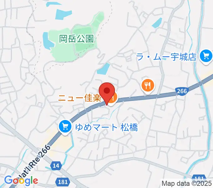大谷楽器 松橋教室の地図