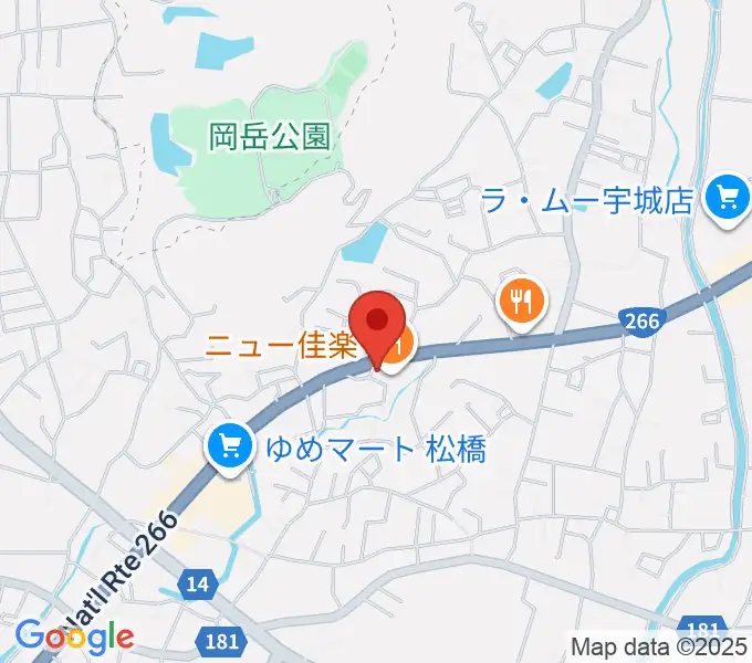 大谷楽器 松橋教室の地図