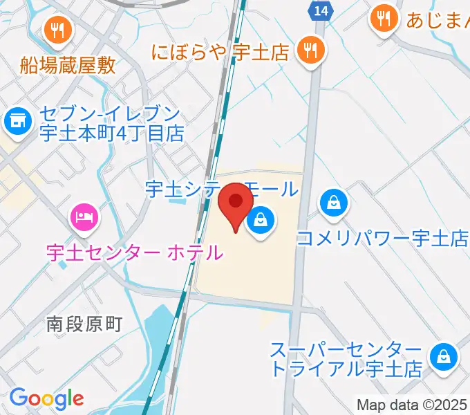 大谷楽器 宇土シティ教室の地図