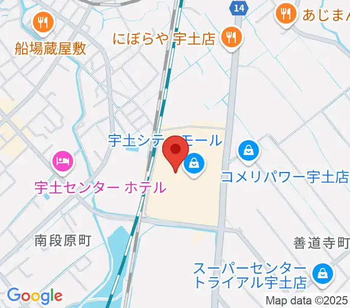 大谷楽器 宇土シティ教室の地図