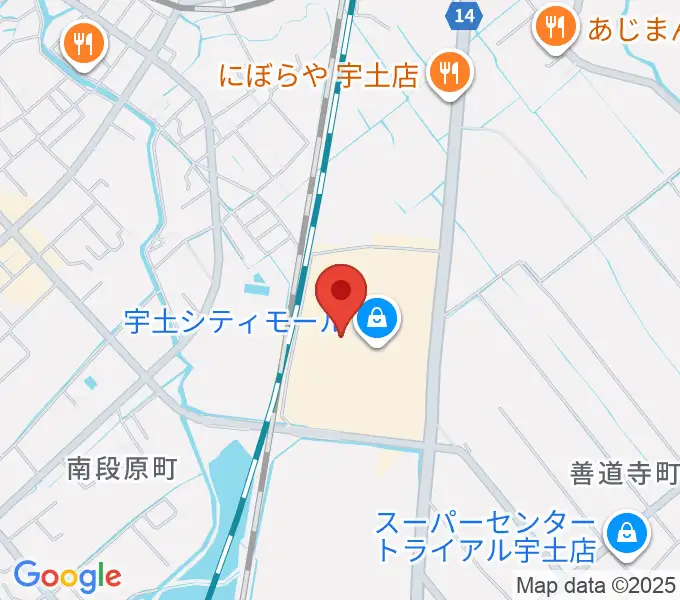 大谷楽器 宇土シティ教室の地図