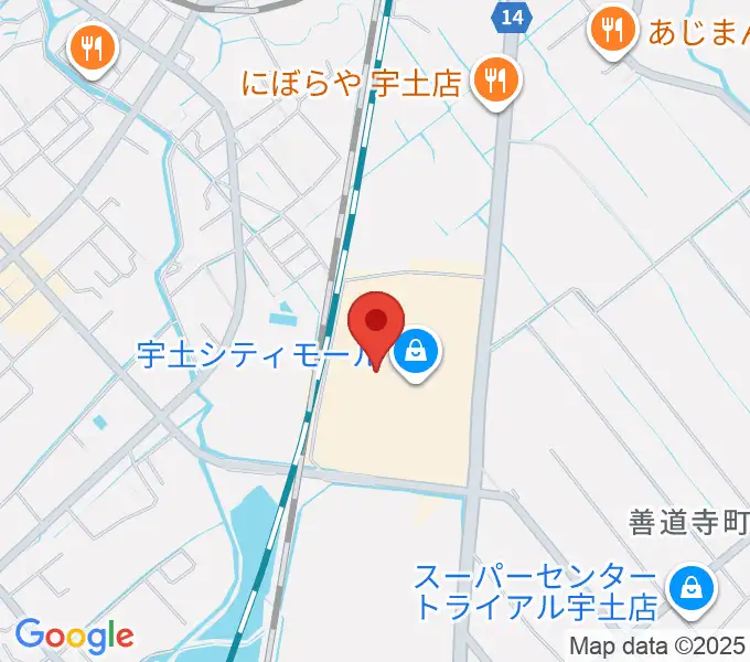 大谷楽器 宇土シティ教室の地図