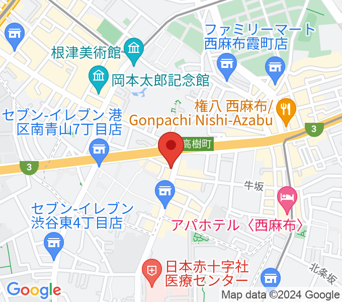 ギガバー東京の場所