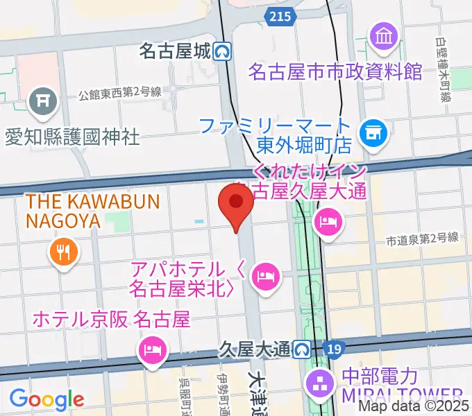 ハウスムジークの地図
