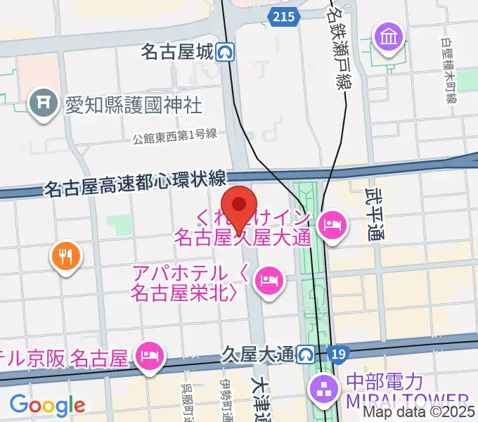 ハウスムジークの地図