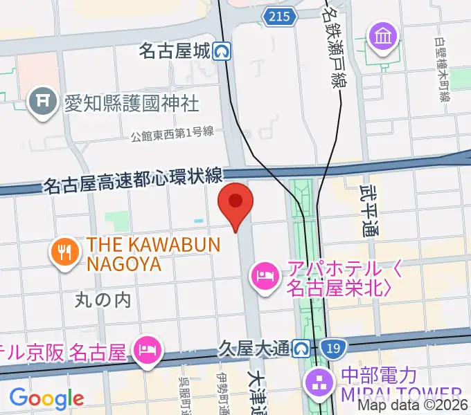 ハウスムジークの地図