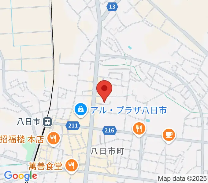 昭和堂楽器 八日市センター教室の地図
