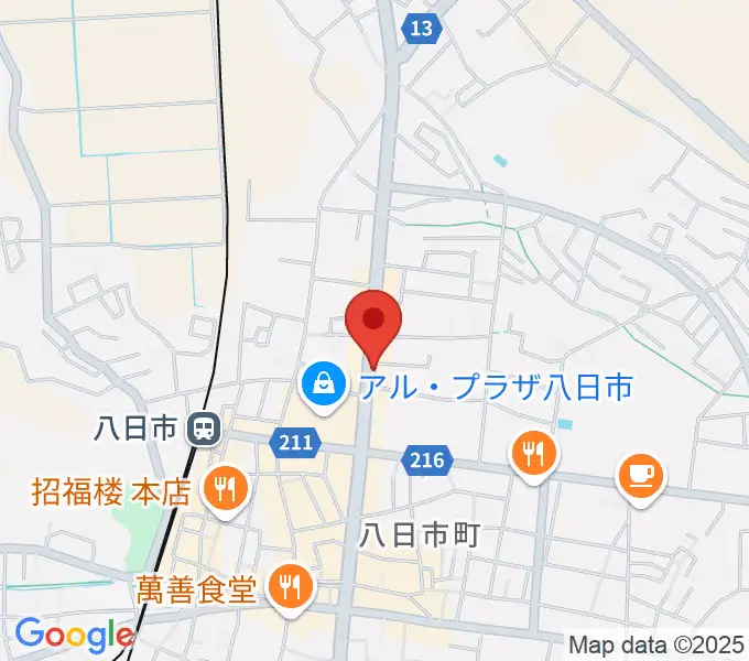 昭和堂楽器の地図