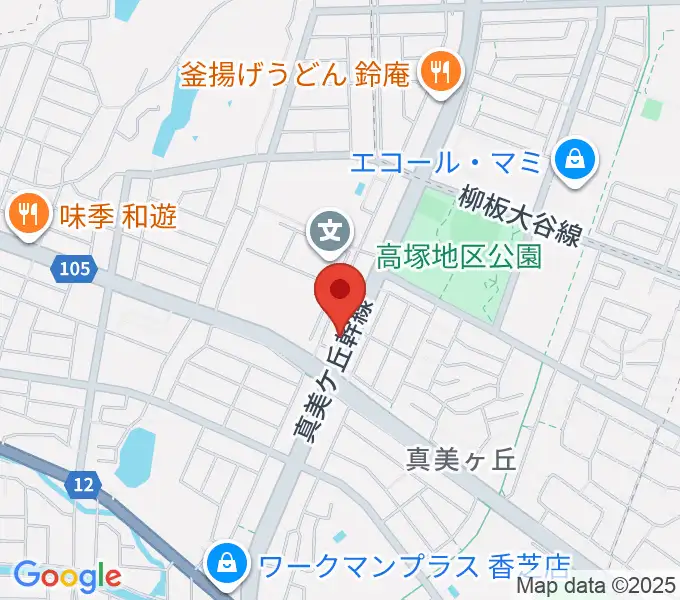 天理楽器 香芝店の地図