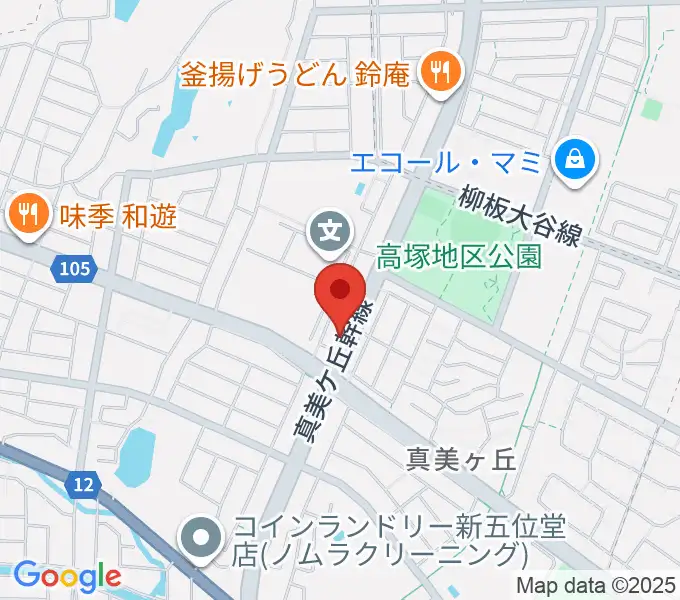 天理楽器 香芝店の地図