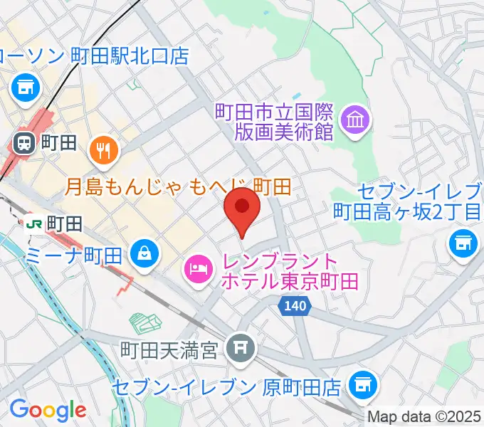 町田ミュージックサロンフォーボイスの地図