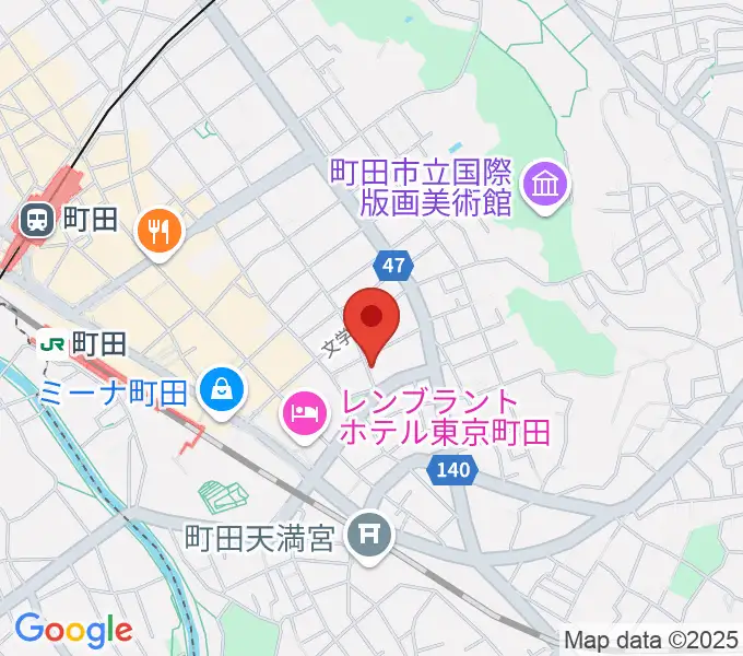 町田ミュージックサロンフォーボイスの地図