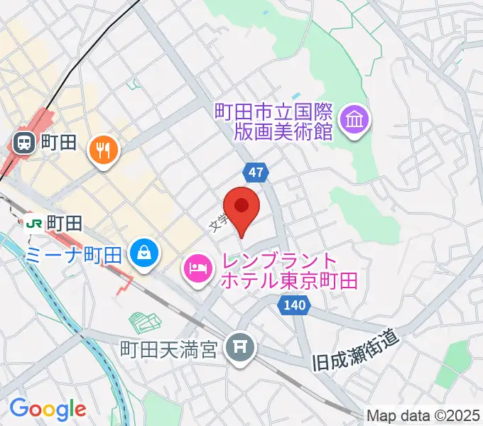 町田ミュージックサロンフォーボイスの地図