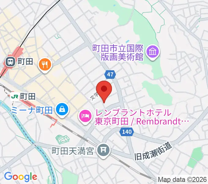 町田ミュージックサロンフォーボイスの地図