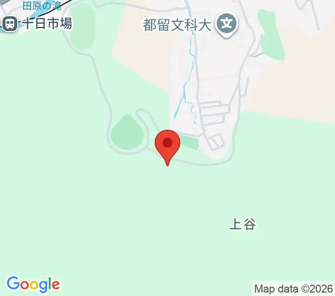 都の杜うぐいすホールの地図